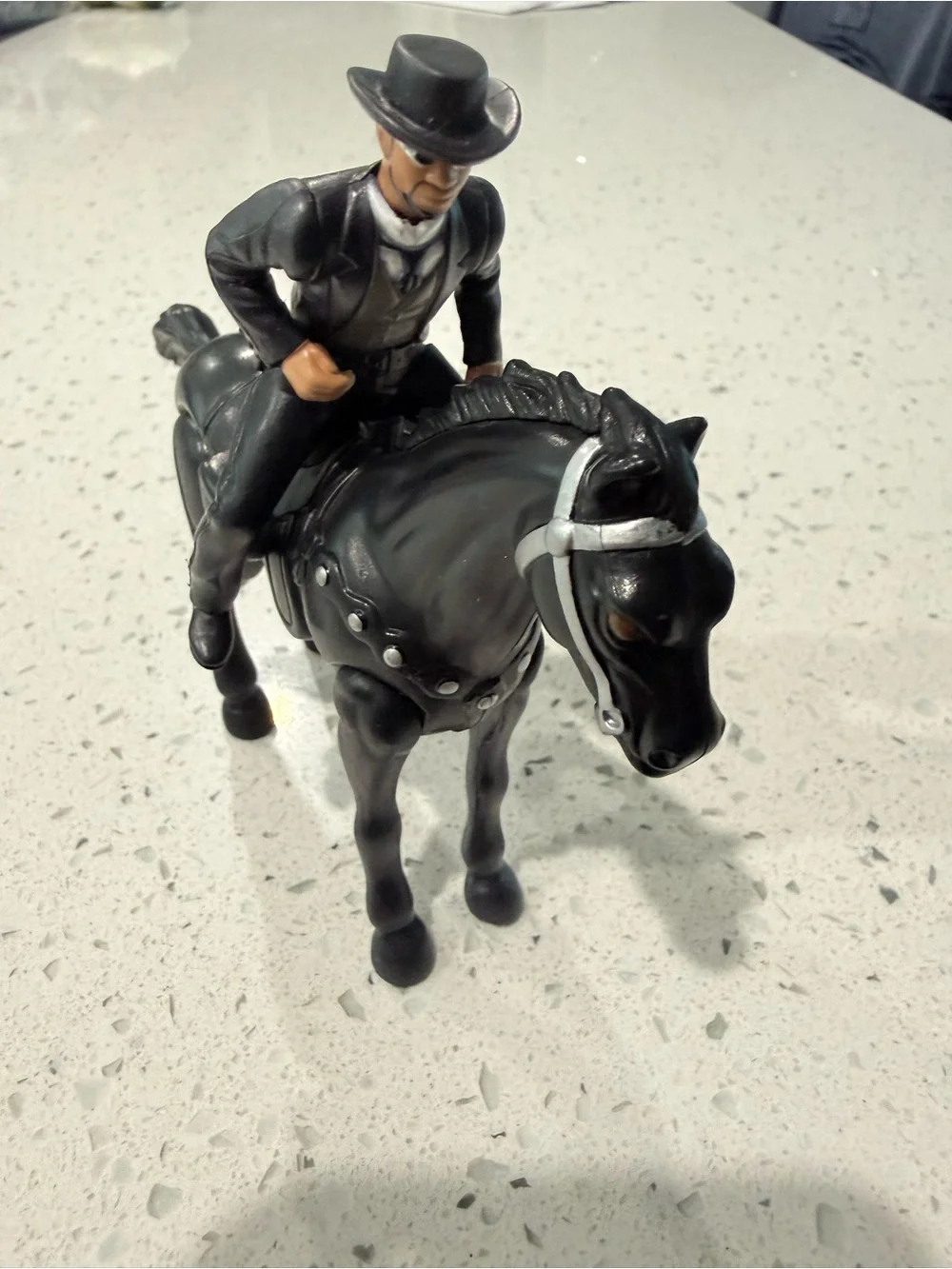 1999 Wild Wild West Will Smith Black Horse Toy